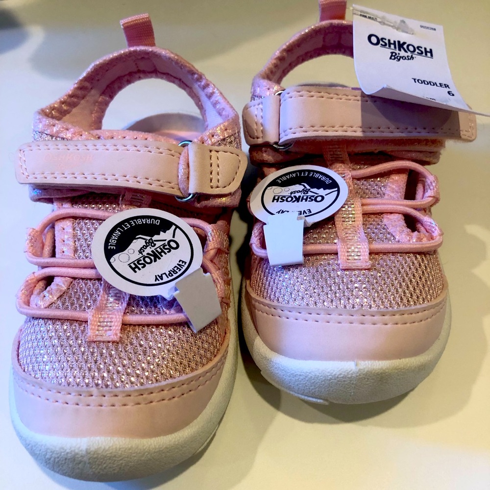 Pink sandals Oshkosh